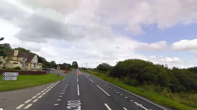 A303 in Somerset