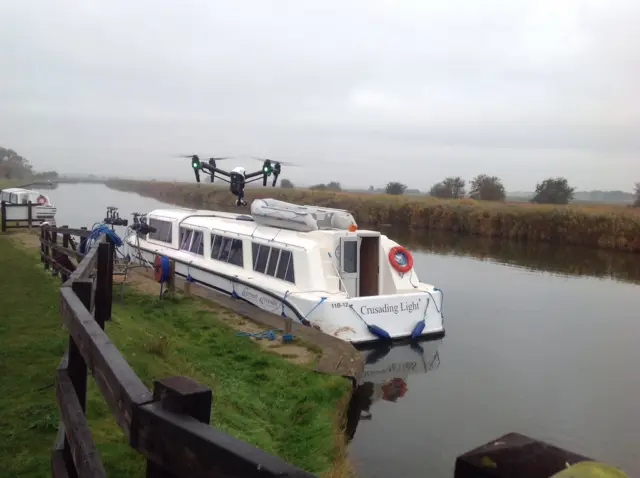 Film location on Broads