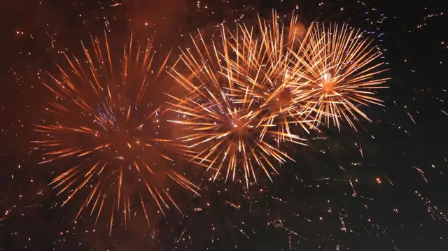 Bonfire Night Fireworks Display at the Etihad