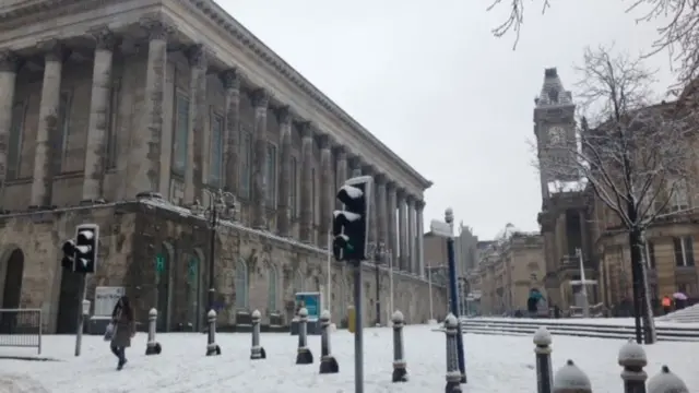 Snow in Birmingham