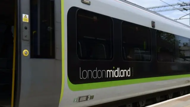 London Midland operates trains on the Chase Line.