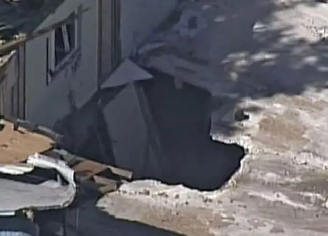 Sinkhole in Florida