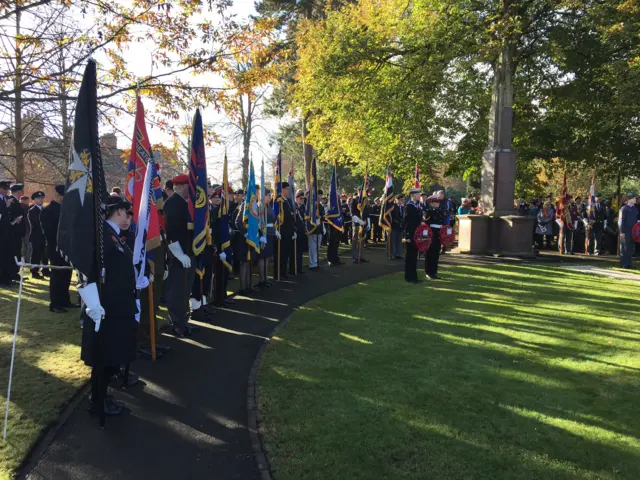 Bedworth armistice parade