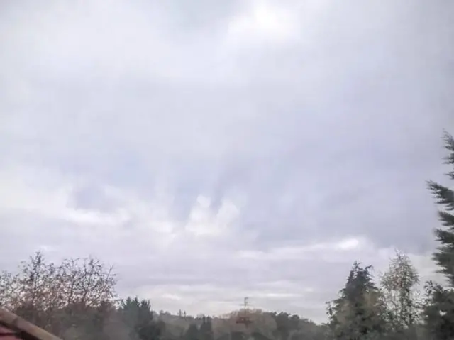 Cloudy skies over Kings Langley
