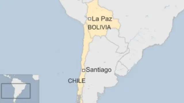 South America map