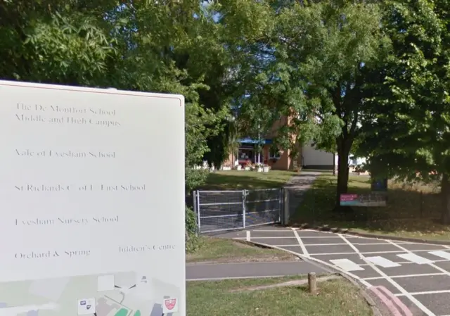 Sign of children's centre