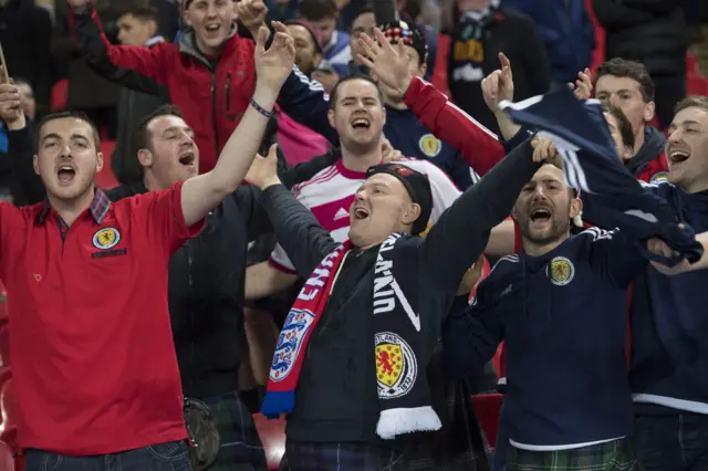 Scotland fans