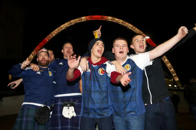Scotland fans