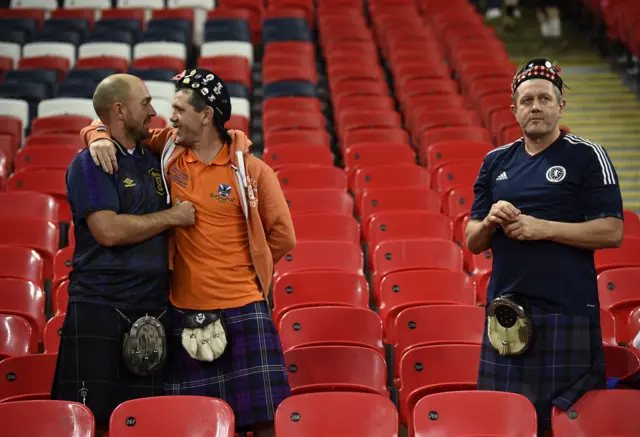 Scotland fans