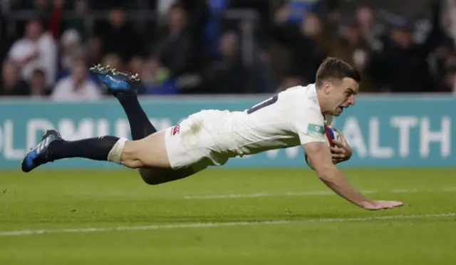 George Ford scores