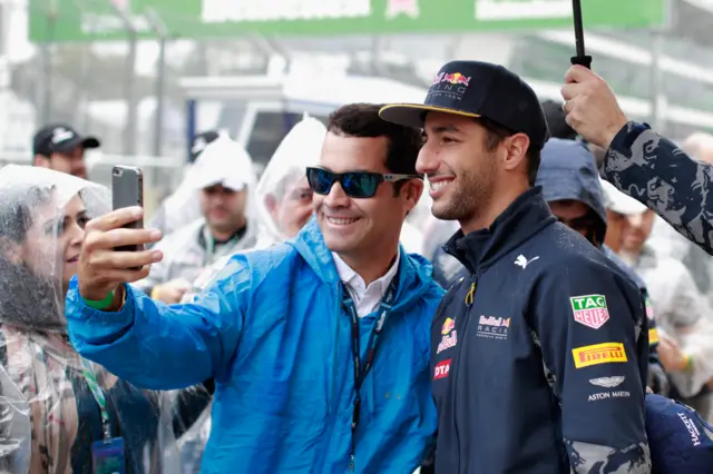 Verstappen and fans