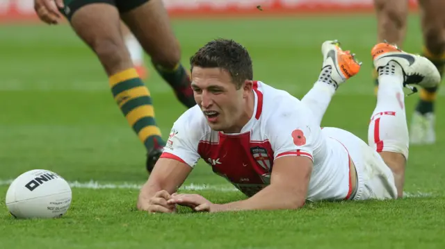 Disappointment for Sam Burgess