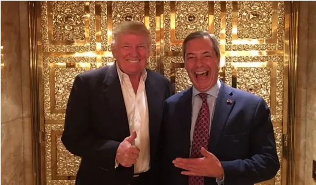 Farage and Trump