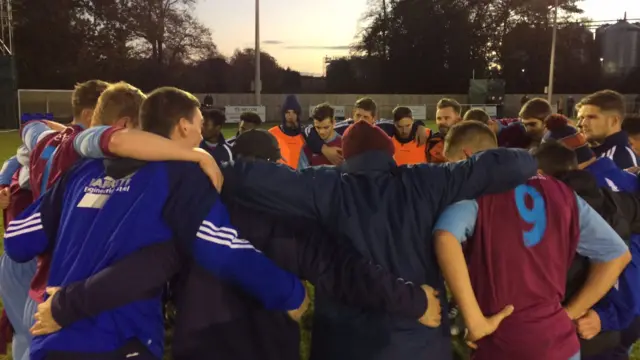 Westfields and Stourbridge team mates talk tactics