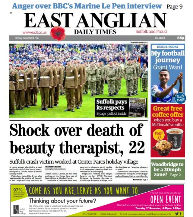 Front cover of EADT