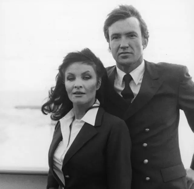 Kate O'Mara and Larry Lamb in Triangle