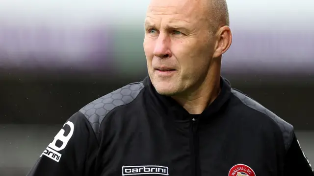 Walsall manager Jon Whitney