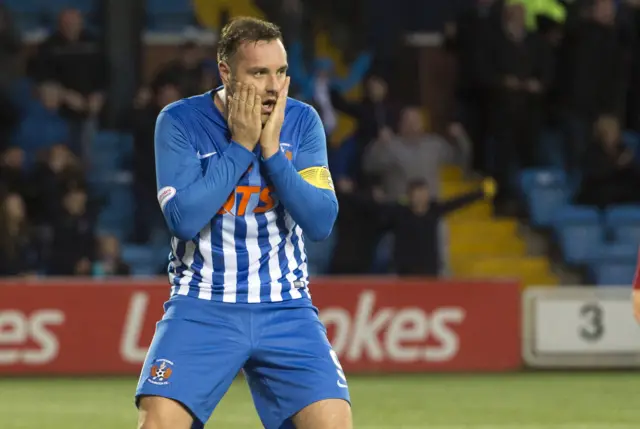 Kilmarnock striker Kris Boyd