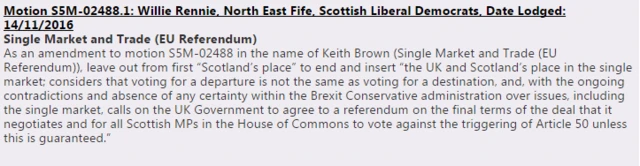 Lib Dem amendment