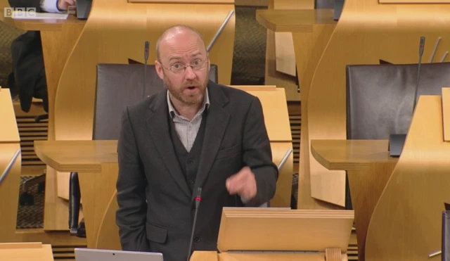 Green MSP Patrick Harvie