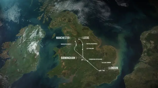 HS2 Map