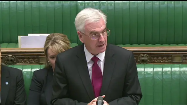 Shadow Chancellor John McDonnell