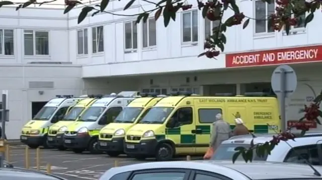 A&E at Northampton General Hospital