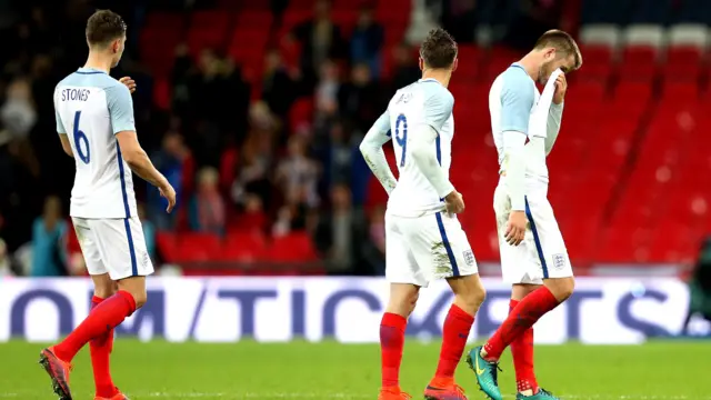 John Stones Jamie Vardy and Eric Dier