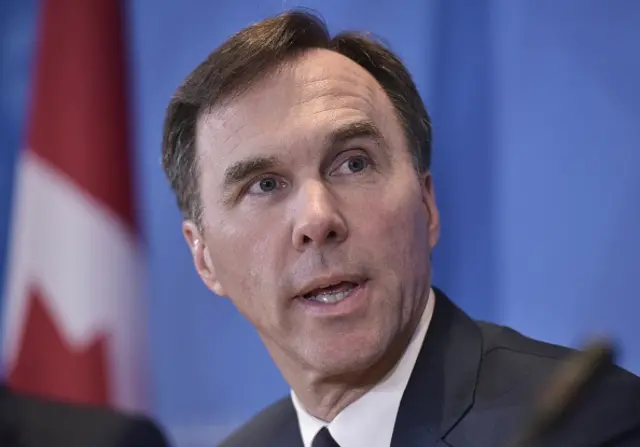 Canada's Finance Minister Bill Morneau