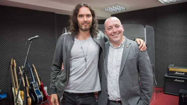 Russell Brand at Changes UK