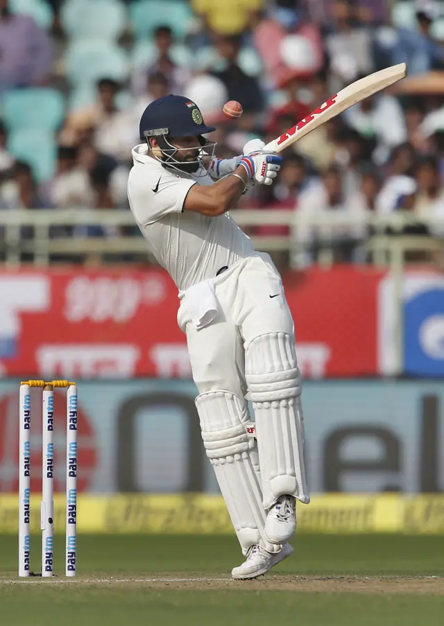 Kohli in action