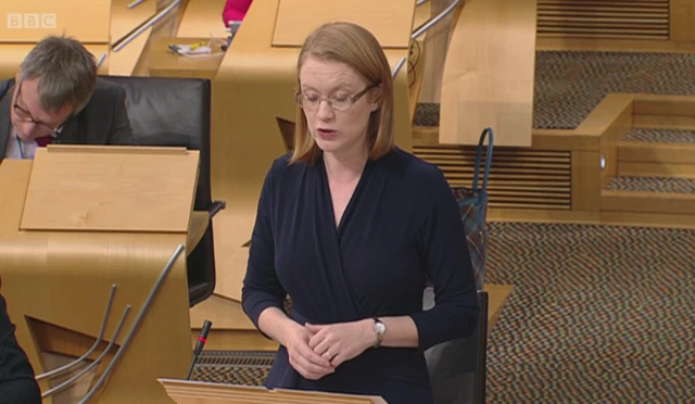 Further Eucation Minister Shirley-Anne Somerville