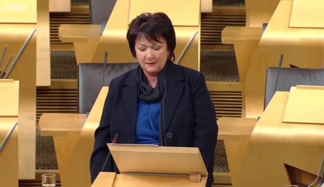 SNP MSP Rona Mackay