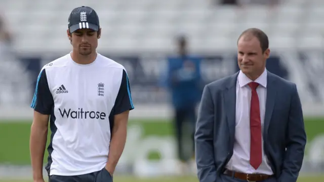 Alastair Cook and Andrew Strauss