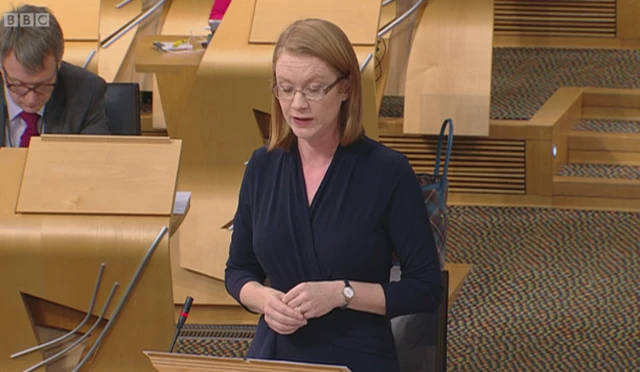 Further Education Minister Shirley-Anne Somerville