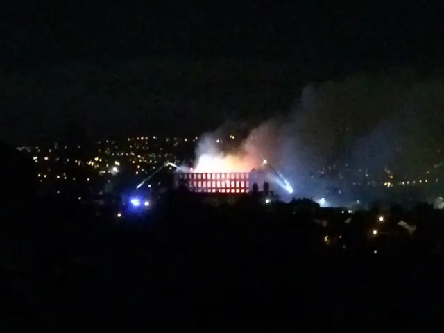 Mill fire