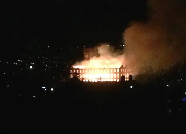 Mill fire