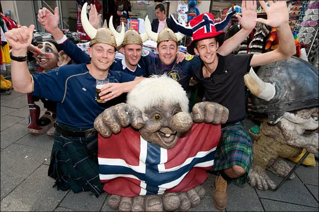 The relationship between Scotland and Norway has been a good one!