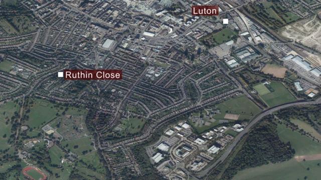 Map of Luton