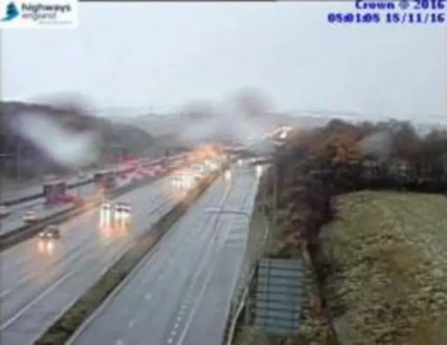 M62 at Bradford