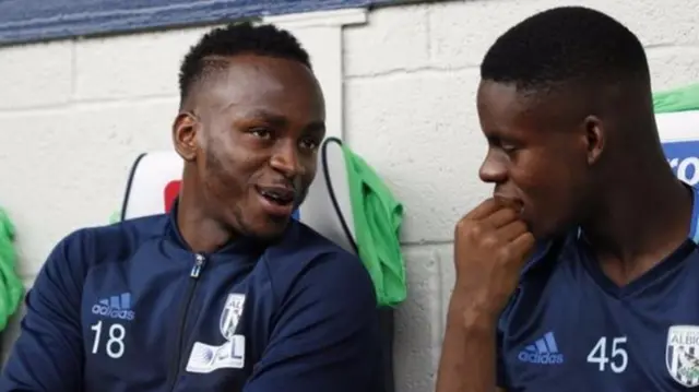 Saido Berahino (L)