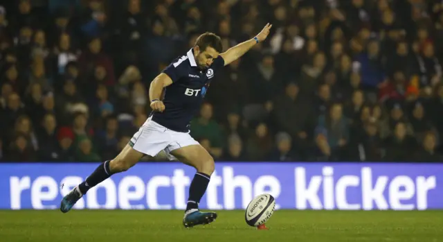 Scotland captain Greig Laidlaw