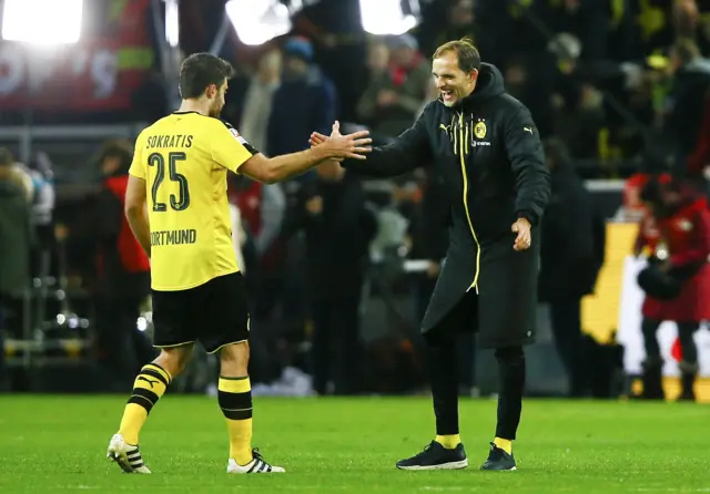 Thomas Tuchel and Sokratis