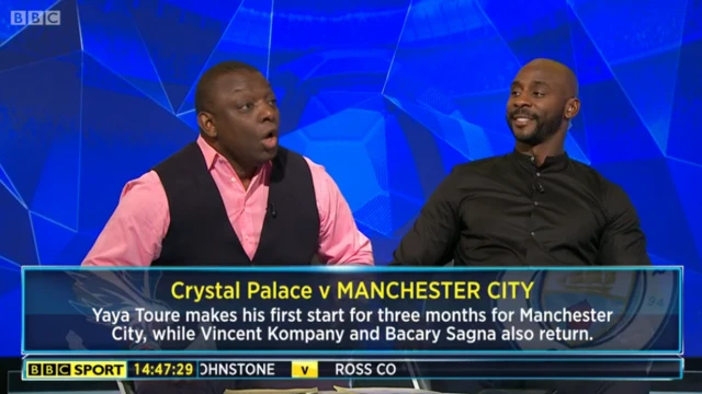 Garth Crooks and Jason Roberts