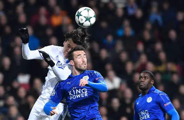 Leicester City in action