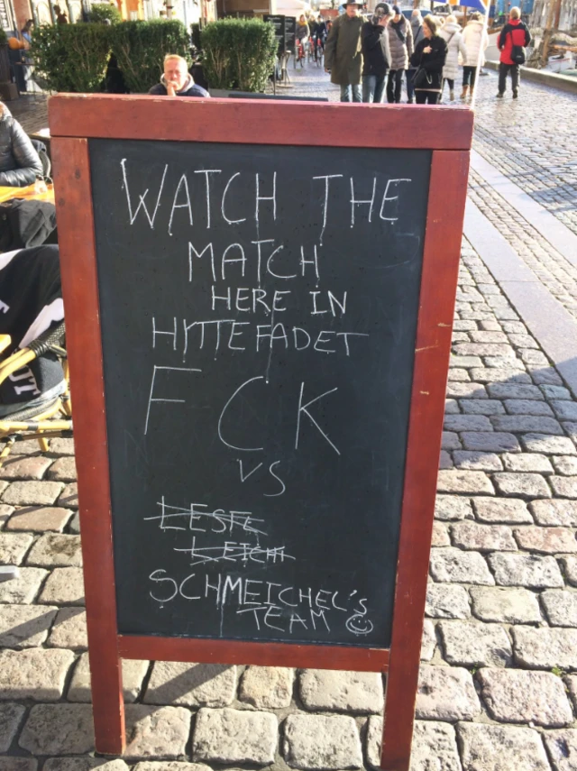 Pub sign in Copenhagen