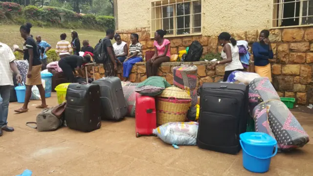 Students at the University of Makerere