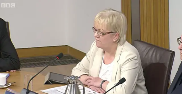 Scottish Labour MSP Johann Lamont