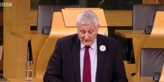 Scottish Green MSP John Finnie