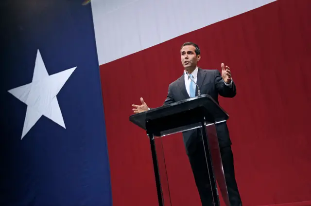 George P Bush is a Texas land commissioner, a powerful state posting